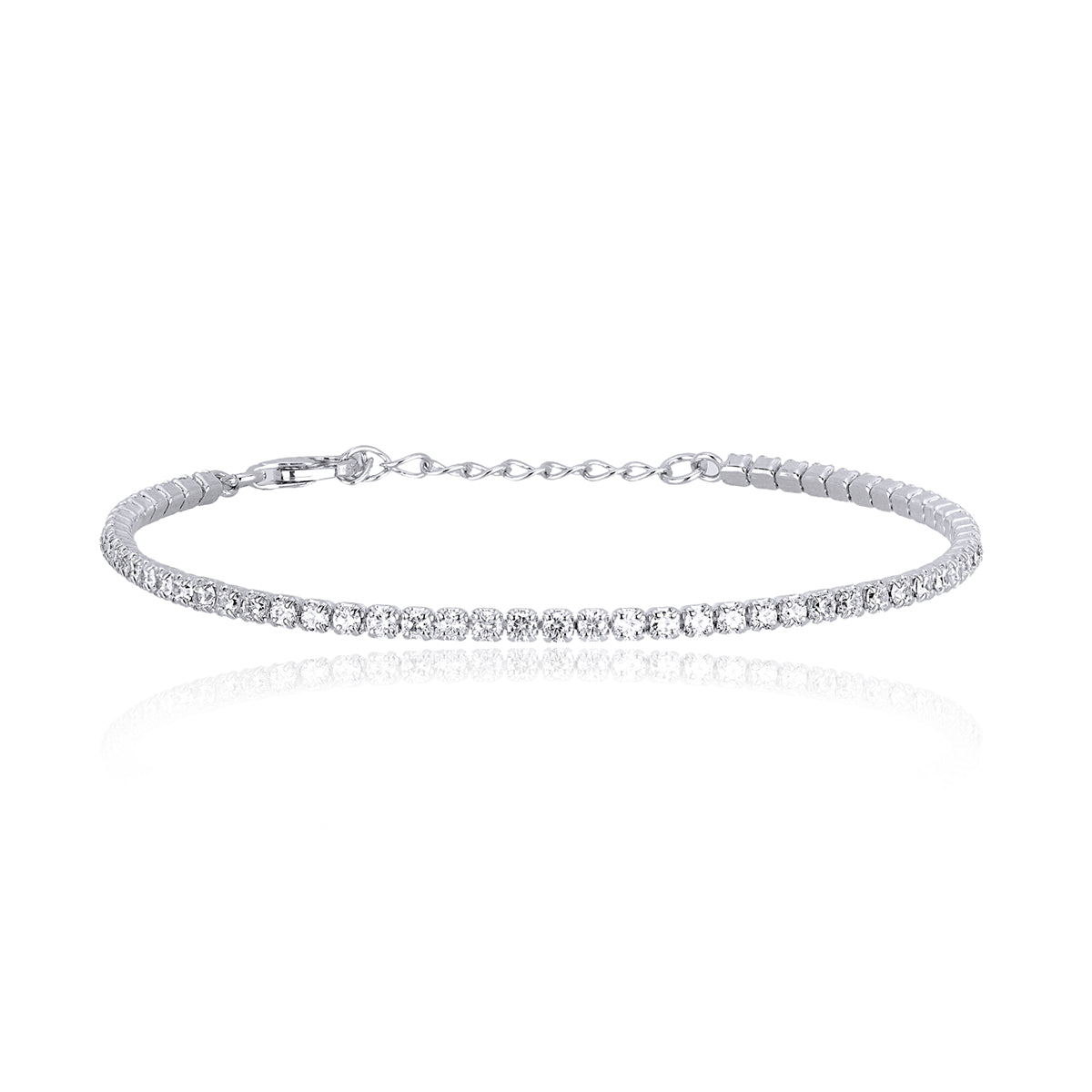 Light Gray BRACCIALE TENNIS MABINA 533283