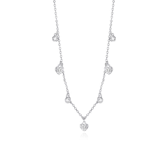 COLLANA CUORI  553264 MABINA - Punto Gioielli