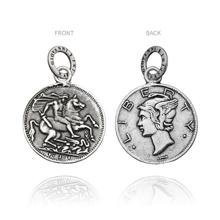 Light Gray Charms Giovanni Raspini | MEDAGLIA LIBERTY 6903