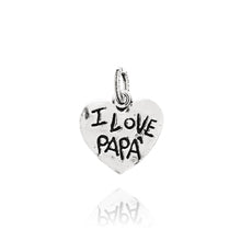 Dark Slate Gray Charms Giovanni Raspini | I Love Papà 8631