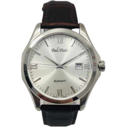 OROLOGIO PAUL PICOT - COMMODOR ELEGANT 41 QUARZ 9093SG