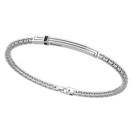 Light Gray Bracciale uomo gioielli Zancan in argento 925 - EXB817