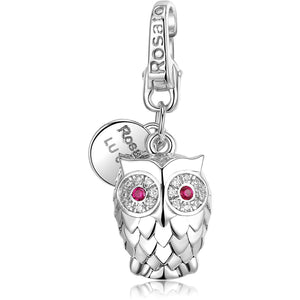 Charm Rosato My Baby - Argento 925 Con Scarpina Bambina Smalto Rosa, Codice RBB028 - Foto 5