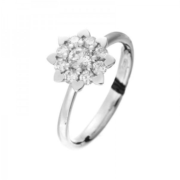 Light Gray ANELLO BOUQUET  RECARLO  IN ORO E  DIAMANTI  XD218/030