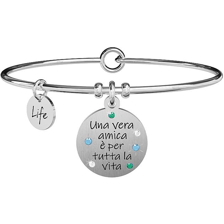 Gray Bracciale Donna Kidult UNA VERA AMICA È PER TUTTA LA VITA 731871