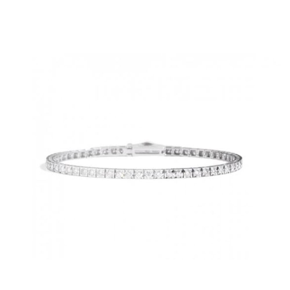 Light Gray BRACCIALE TENNIS  FACE CUBE RECARLO T39SE886/D18