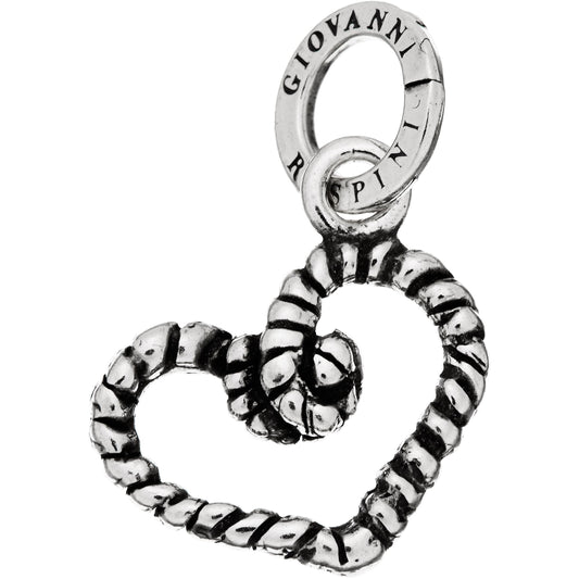 Black Charms Giovanni Raspini | CUORE CORDA 9466