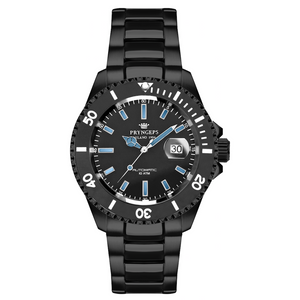 Hai aggiunto OROLOGIO PRYNGEPS A1046/N AUT. SUB PROFESSIONAL MEDITERRANEO BLACK EDITION al tuo carrello.