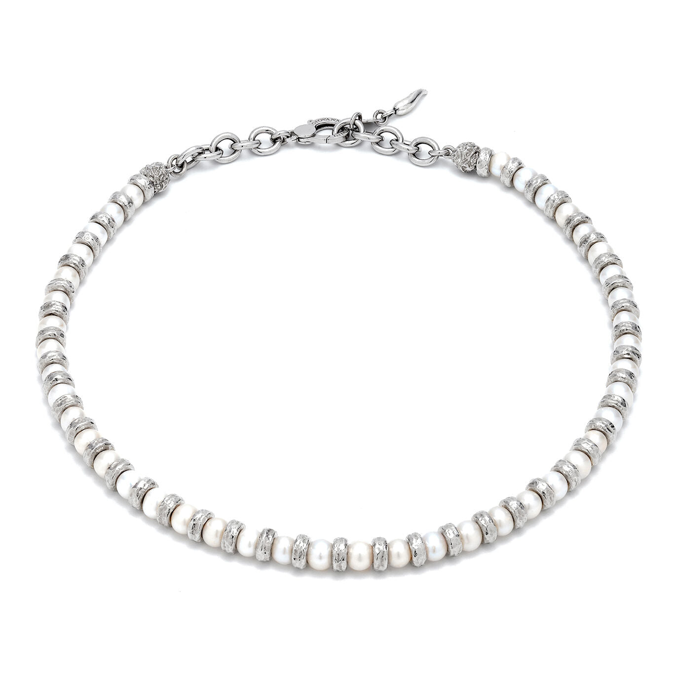 Light Gray COLLANA EMMA 11486 GIOVANNI RASPINI