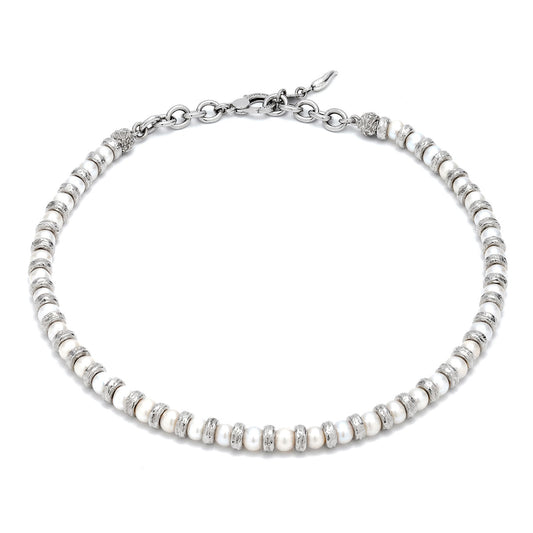 Light Gray COLLANA EMMA 11486 GIOVANNI RASPINI
