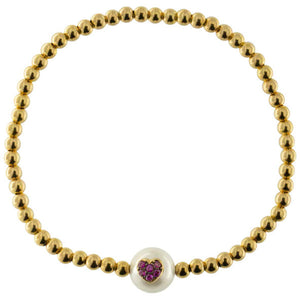 Hai aggiunto BRACCIALE ELASTICO SFERE E PERLA - GALACTICA RUE DES MILLE al tuo carrello.
