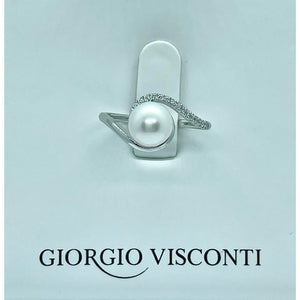 Hai aggiunto Anello in oro bianco diamanti e perla Giorgio Visconti ABX15784 al tuo carrello.