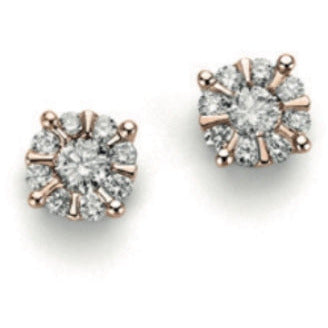 Light Gray Orecchini DonnaOro in oro  con Brillante DHOF9572.010