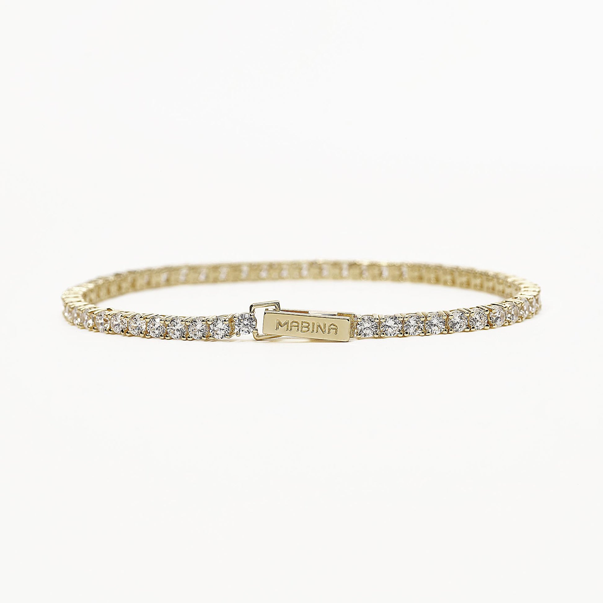 Floral White BRACCIALE TENNIS CLUB DONNA MABINA 533558-S