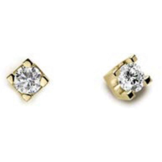 Orecchini punto luce Oro Giallo e Diamanti Lol10311.003