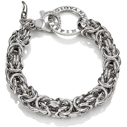 Gray BRACCIALE MAGLIA BIZANTINA  06863 GIOVANNI RASPINI